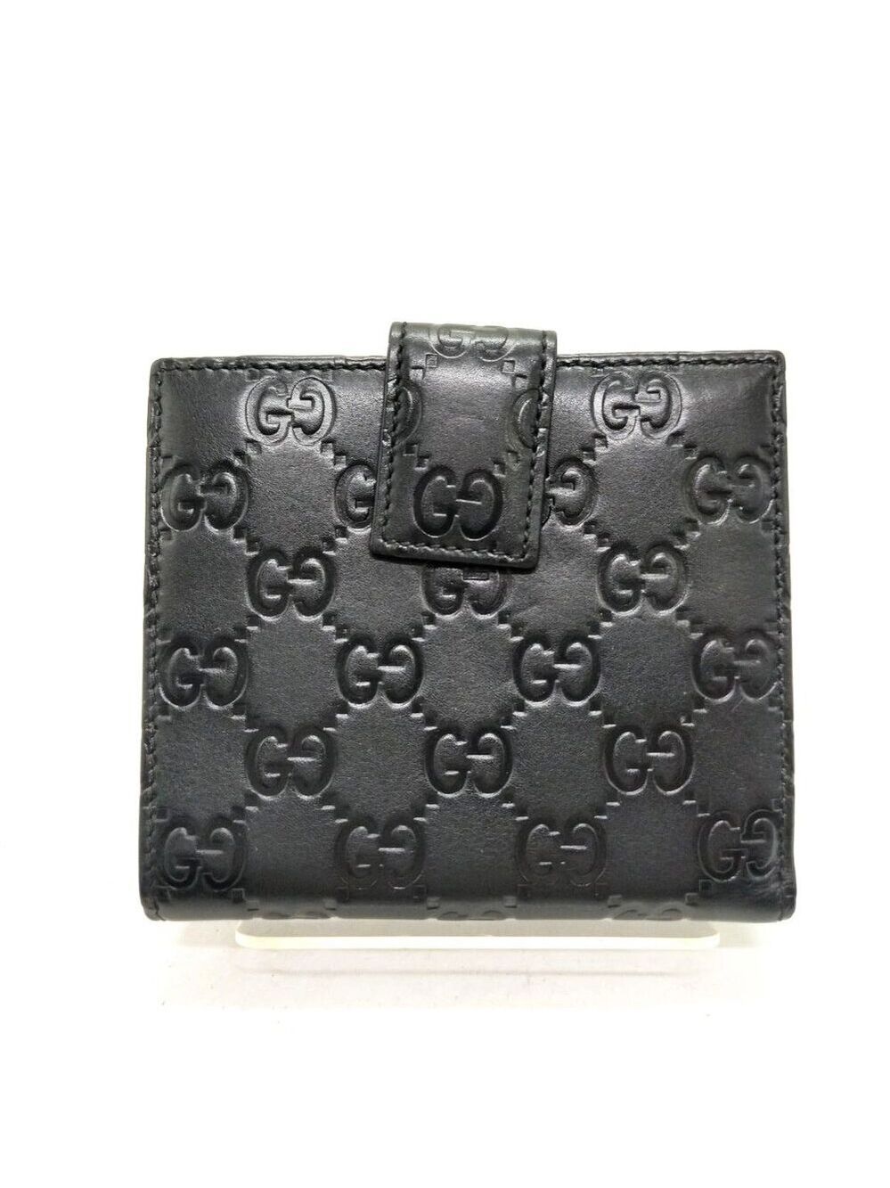 Gucci Wallet Black Leather 200-082425 - Picture 2 of 9
